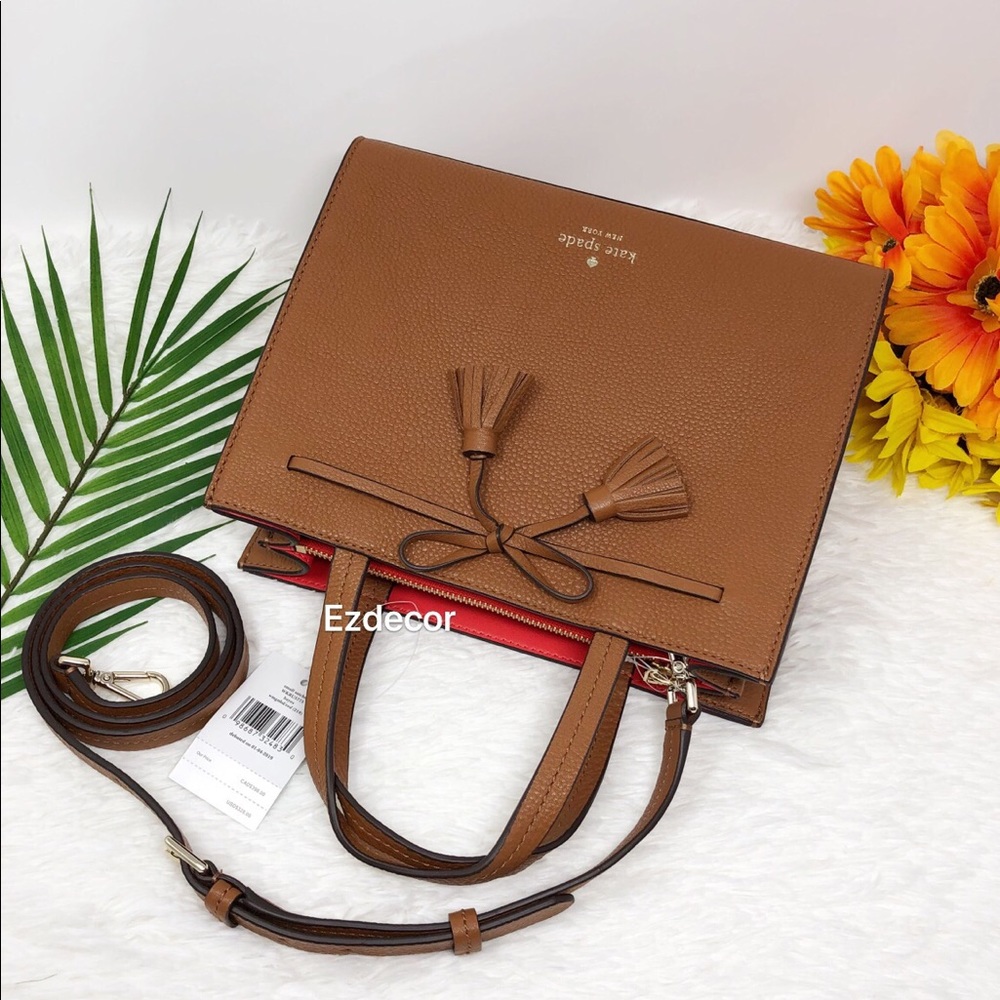 NWT Kate Spade Hayes Small Satchel Crossbody - Picture 5 of 8